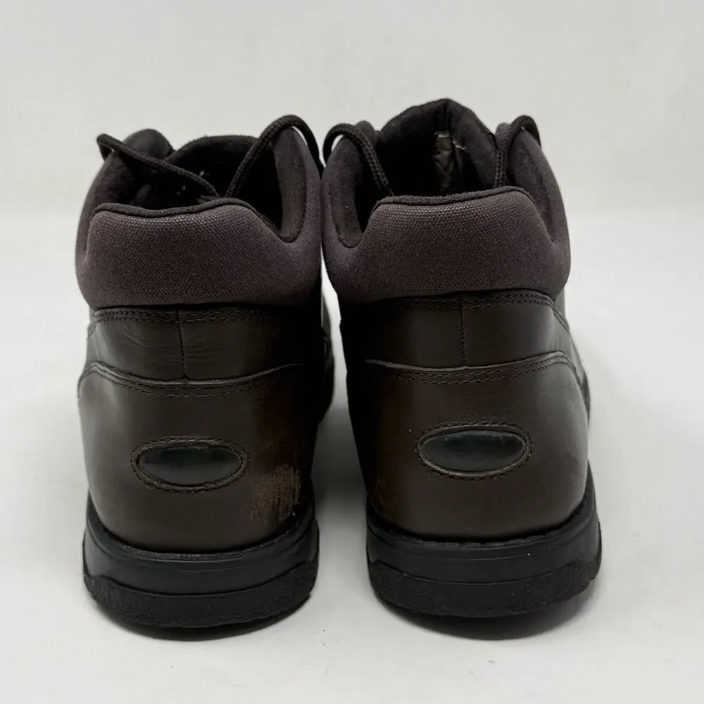 Rockport XCS Chukka Boots Mens 10.5 M Brown Leather Preppy Gorpcore Hiking